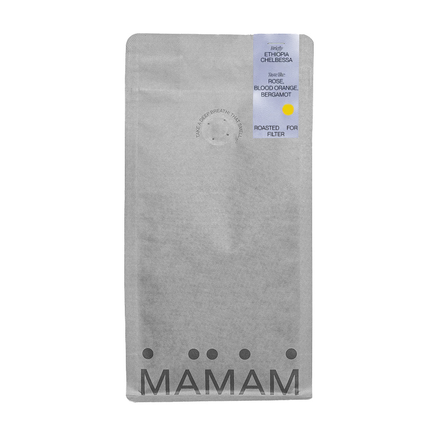 MAMAM - kawa ziarnista Etiopia Chelbesa Natural Filter 250 g