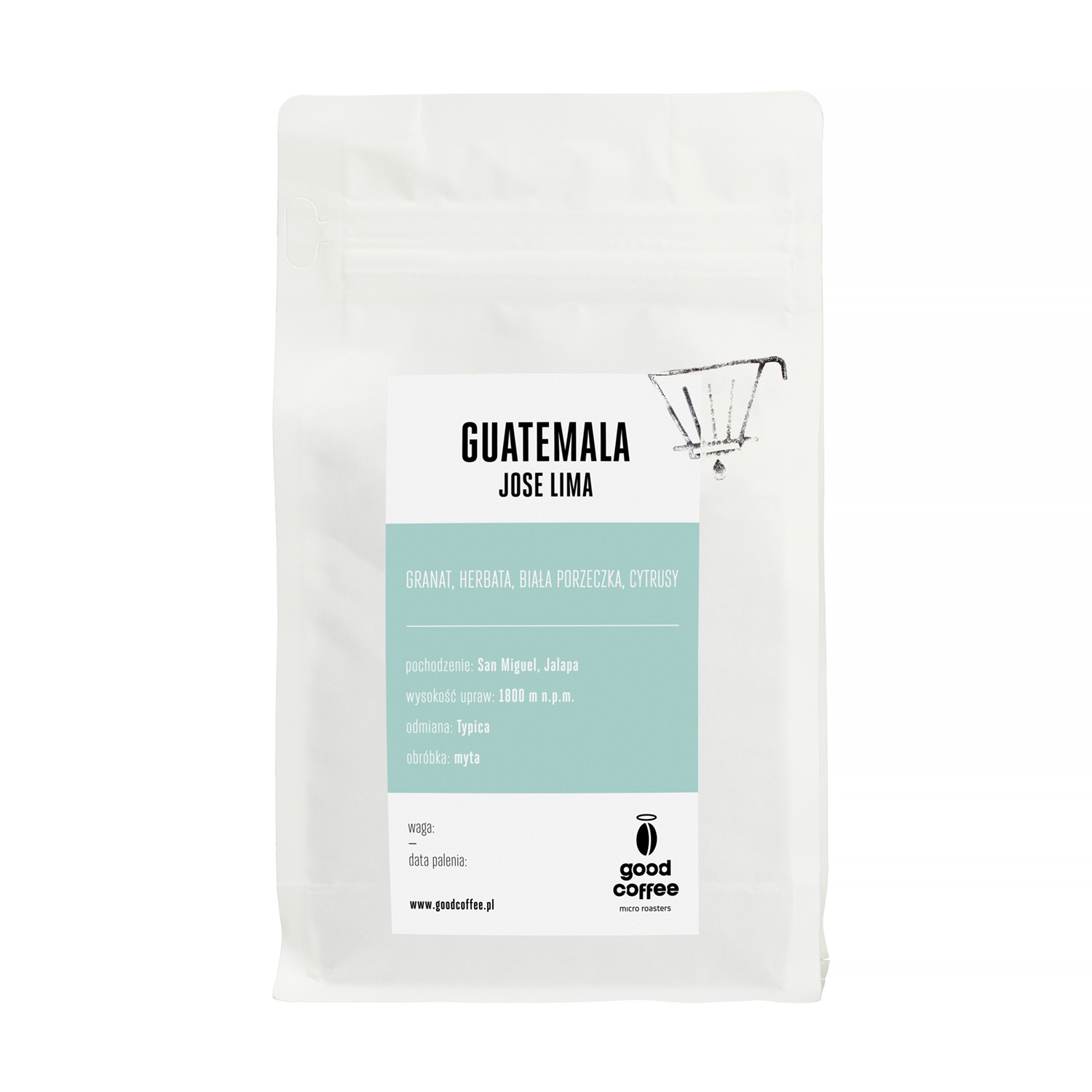 Good Coffee - kawa ziarnista Gwatemala Jose Lima Washed Filter 250 g