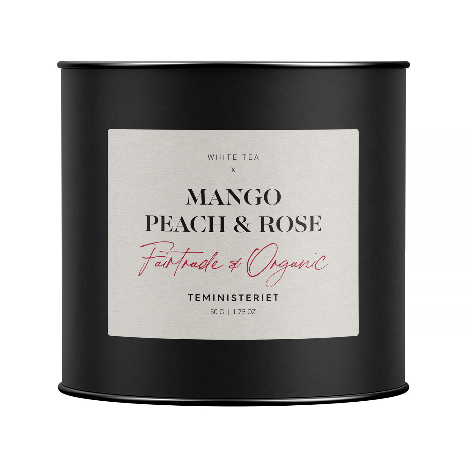 Teministeriet - Fairtrade Collection Mango Peach & Rose - Loose tea 50g