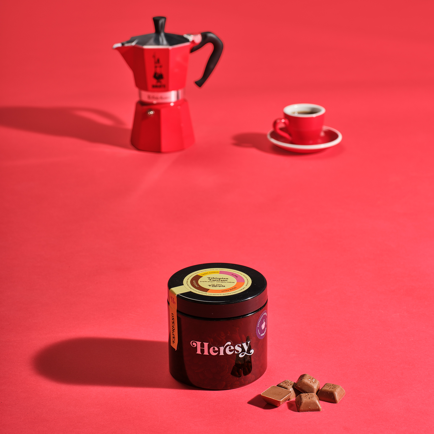 ESPRESSO MIESIĄCA: Heresy - Etiopia Jimma & Guji Natural 252g