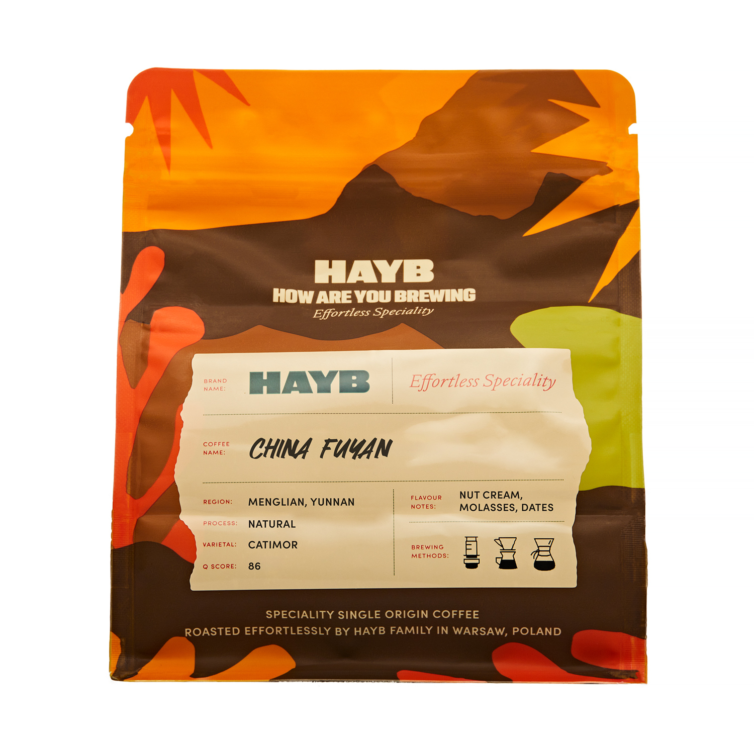 HAYB - kawa ziarnista Chiny Fuyan Natural Filter 250 g