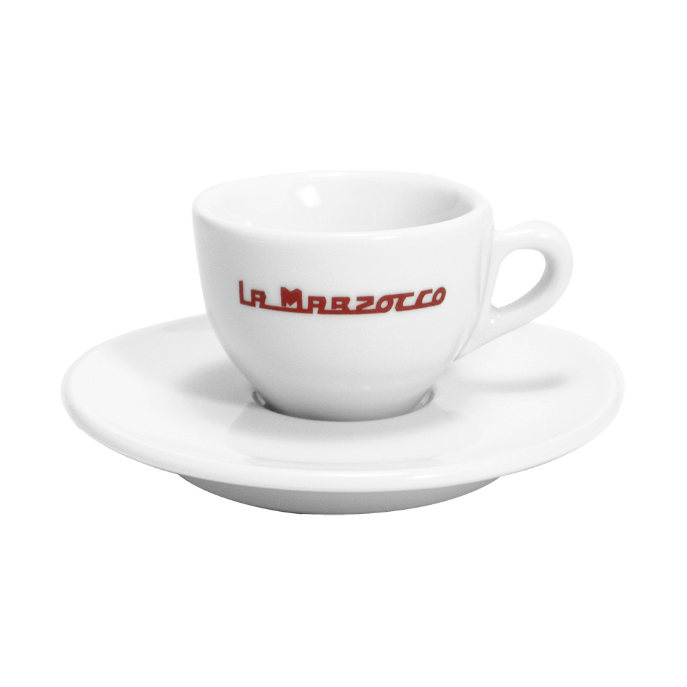 La Marzocco - Strada Set of 6 Espresso Cups and Saucers 65 ml - White