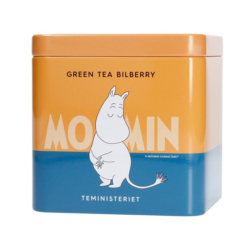 Teministeriet - Moomin Green Tea Bilberry - Loose Tea 100g