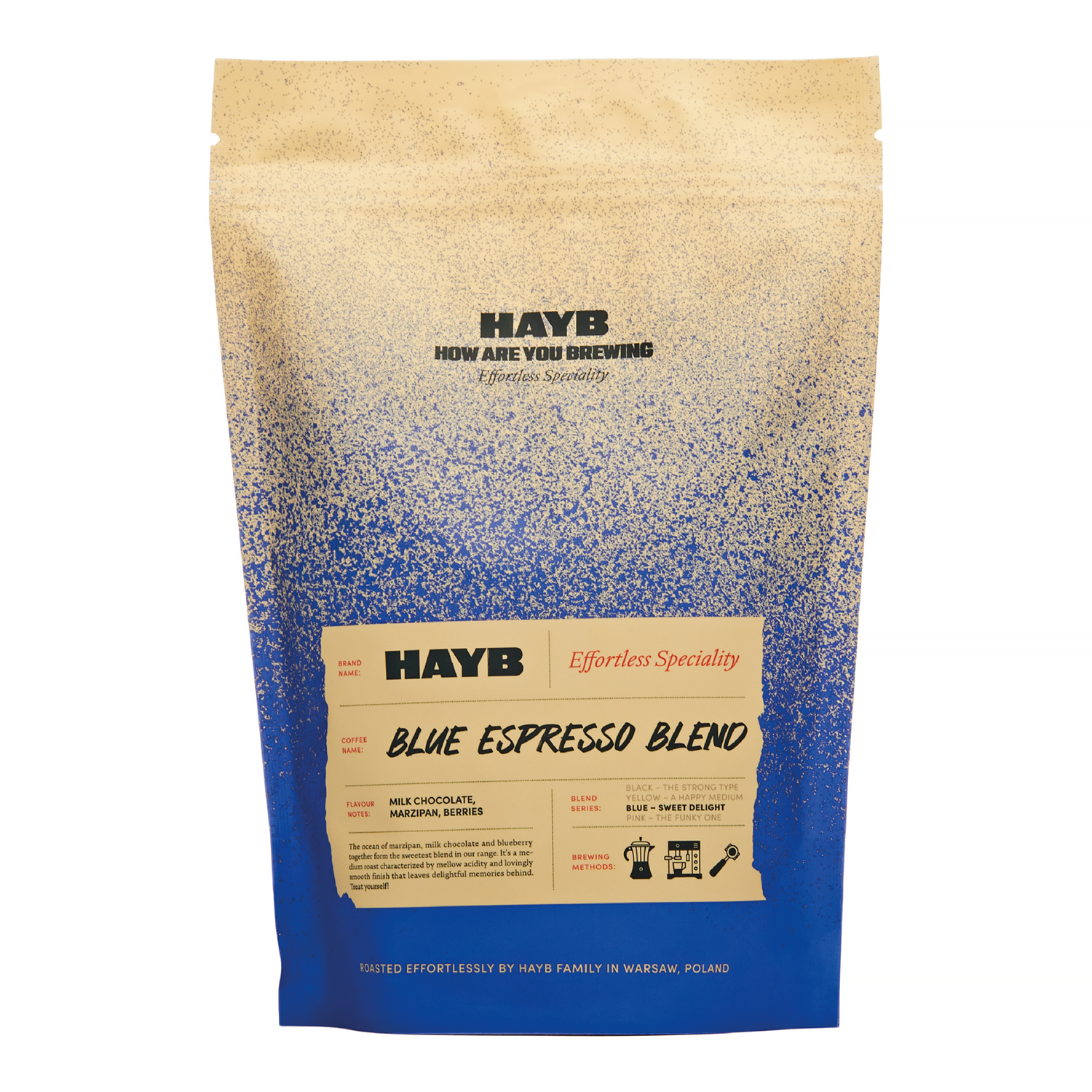 HAYB - kawa ziarnista Blue Espresso Blend 1 kg