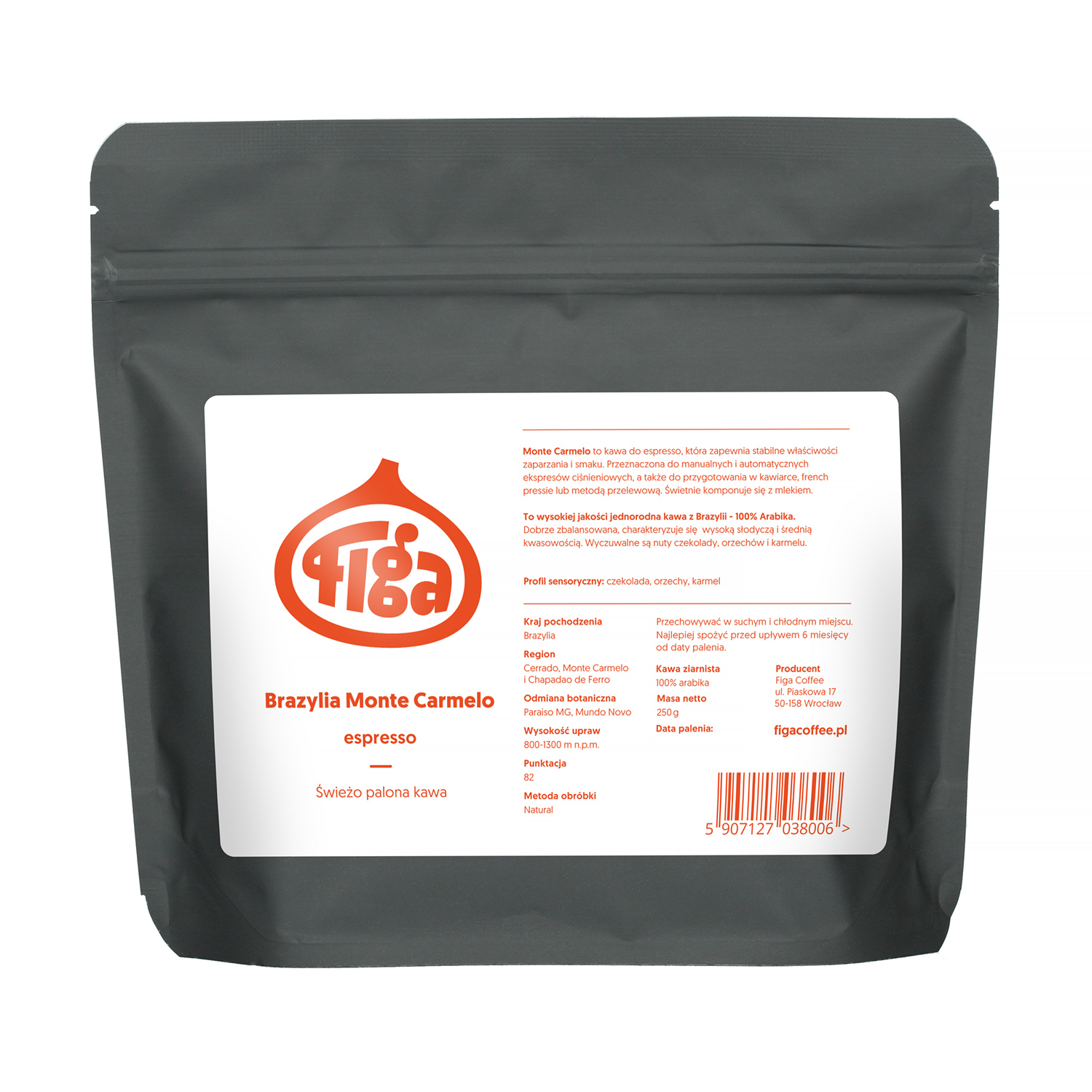 Figa Coffee - Brazil Monte Carmelo Espresso 250g