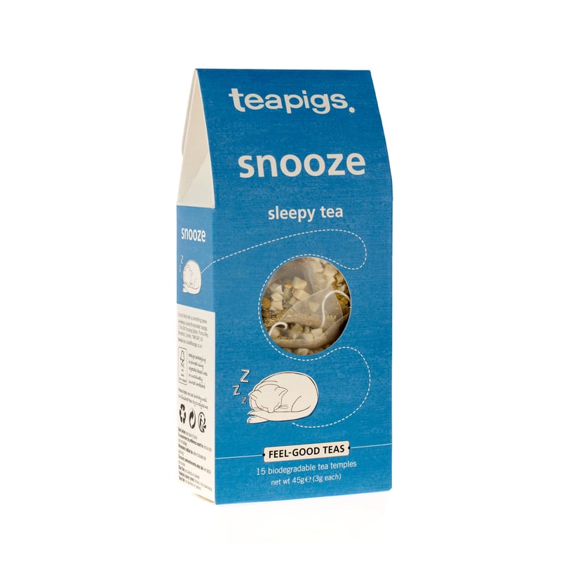 teapigs Snooze - Sleepy Tea - 15 Tea Bags