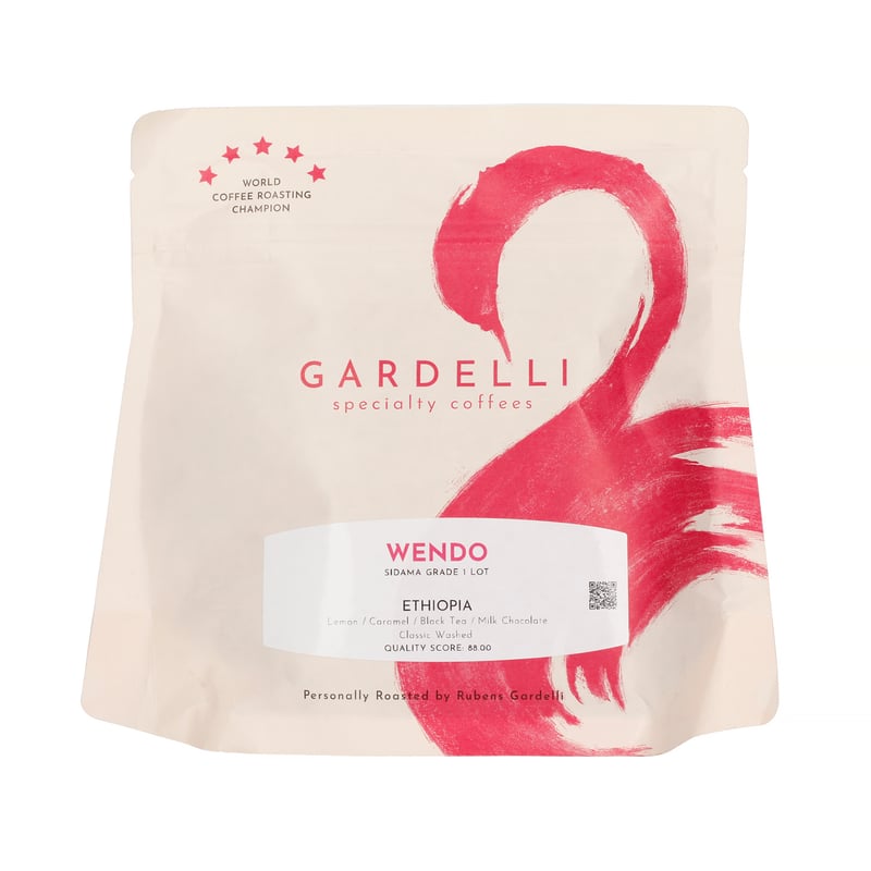 Gardelli Specialty Coffees - Ethiopia Wendo Washed Omniroast 250g