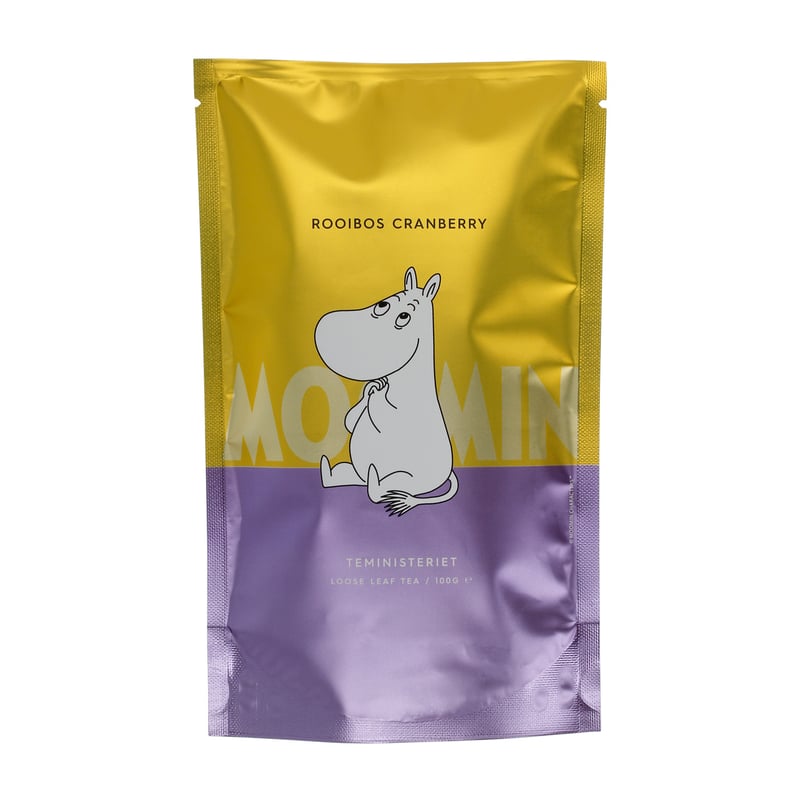 Teministeriet - Moomin Rooibos Cranberry - Loose Tea 100g - Refill