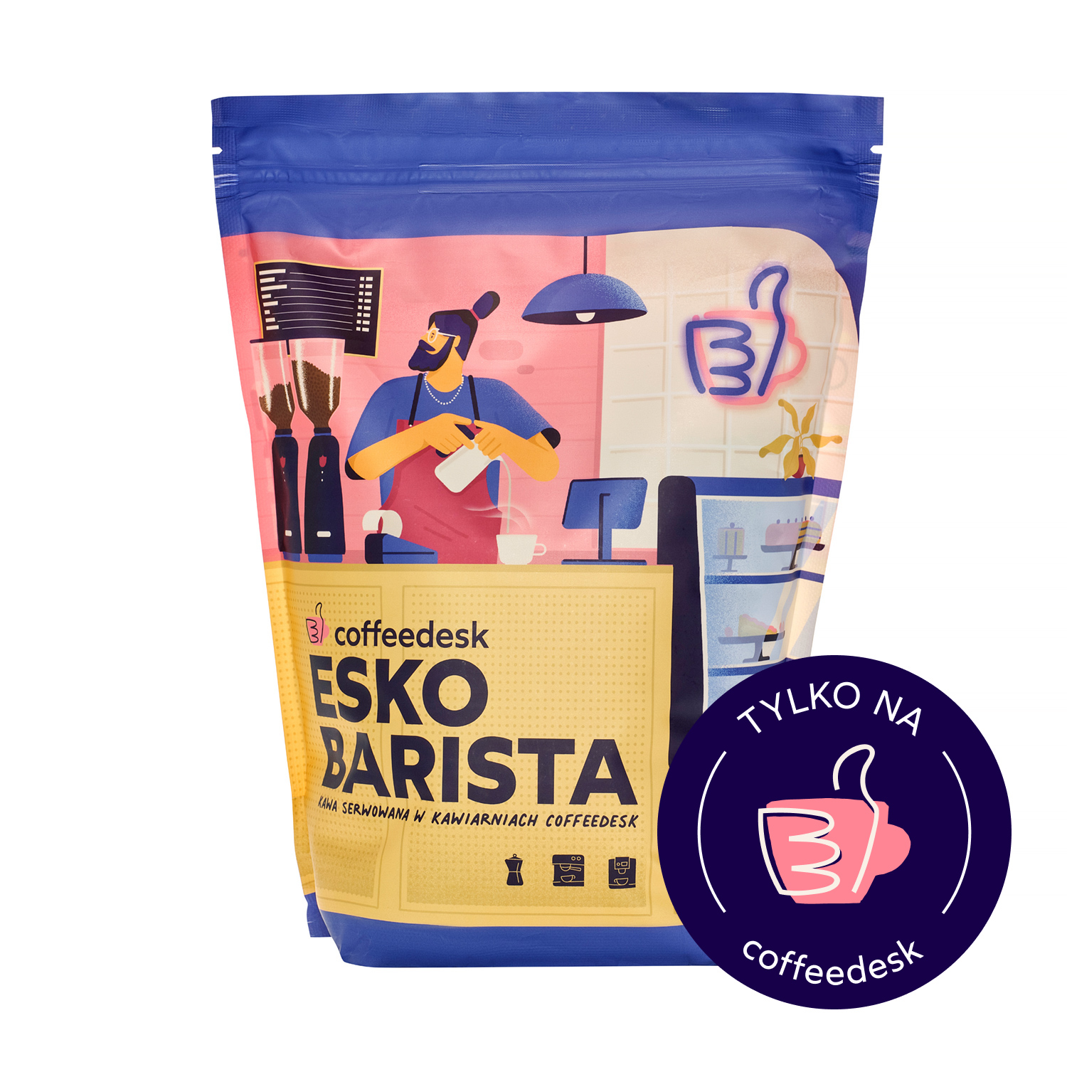 Coffeedesk Esko Barista - kawa ziarnista Brazylia Campo das Vertentes Espresso 1 kg
