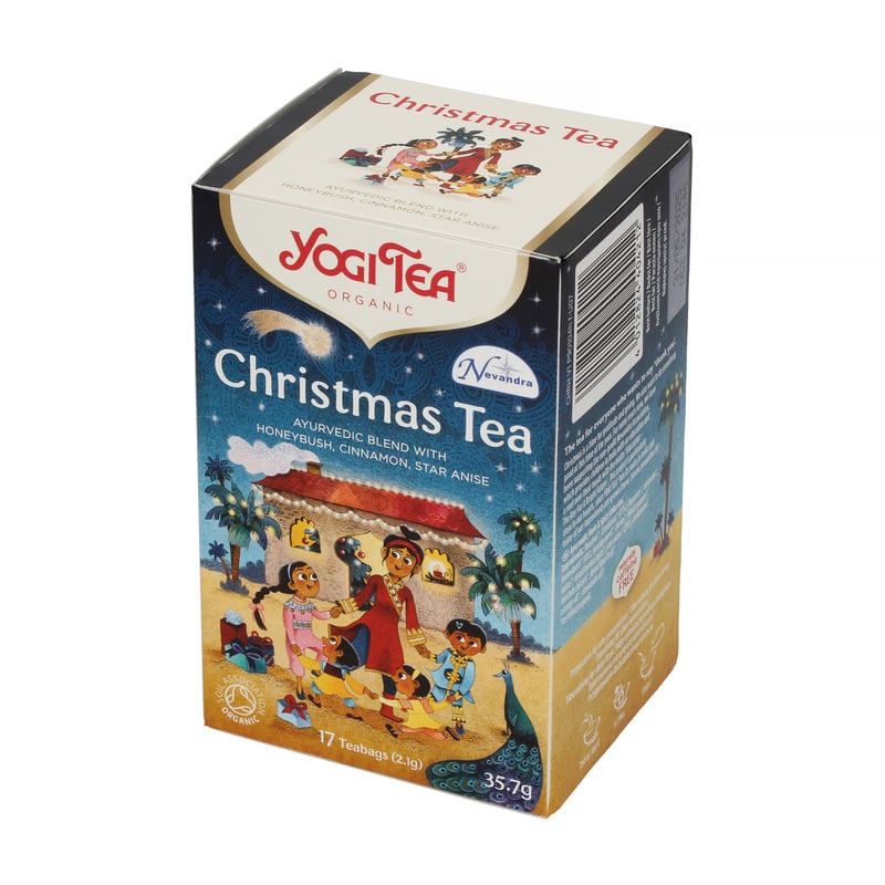 YOGI TEA® 6x Christmas Cinema Yogi Tea, Ayurvedic Christmas Tea Mix, 6x  17 Tea Bag
