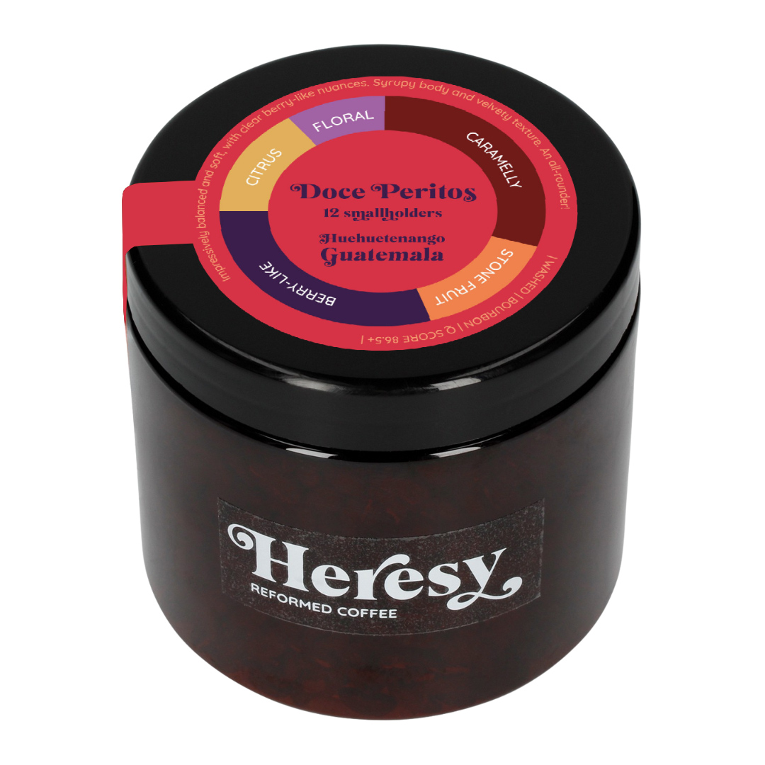Heresy - kawa ziarnista Gwatemala Doce Peritos Washed Filter 252 g