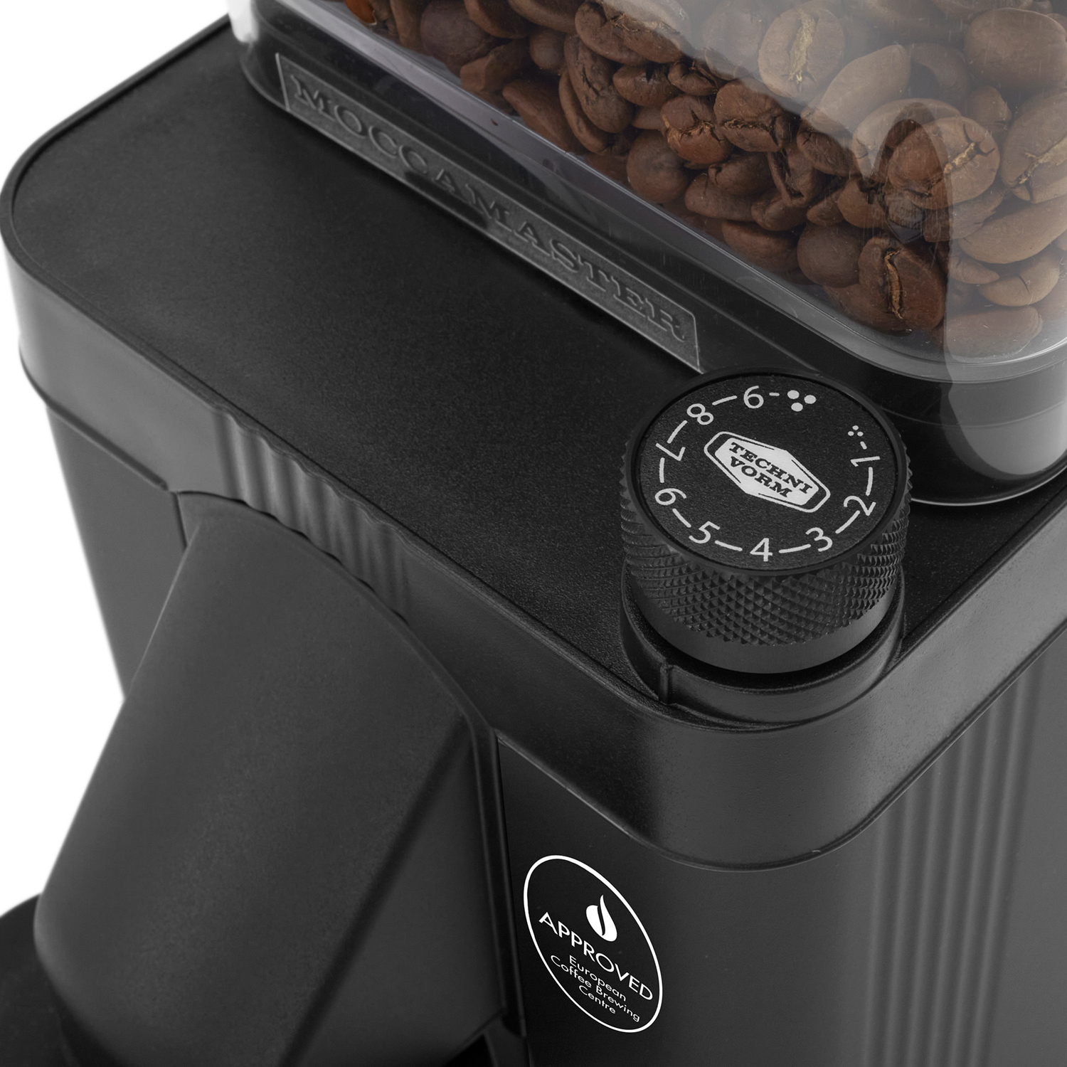 Moccamaster - KM5 Burr Grinder Matt Black - Młynek automatyczny