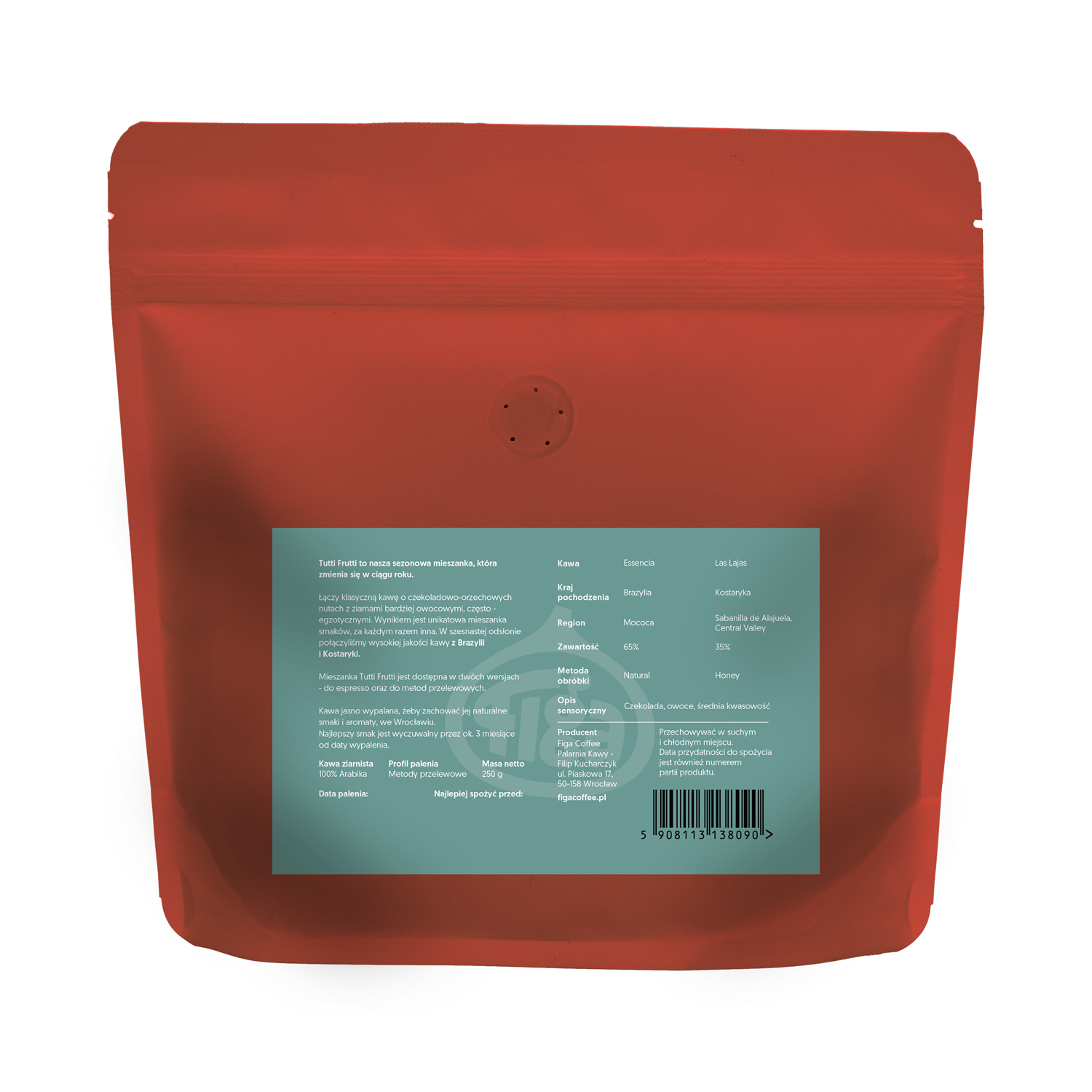 Figa Coffee - Tutti Frutti 16 Blend Filter 250 g