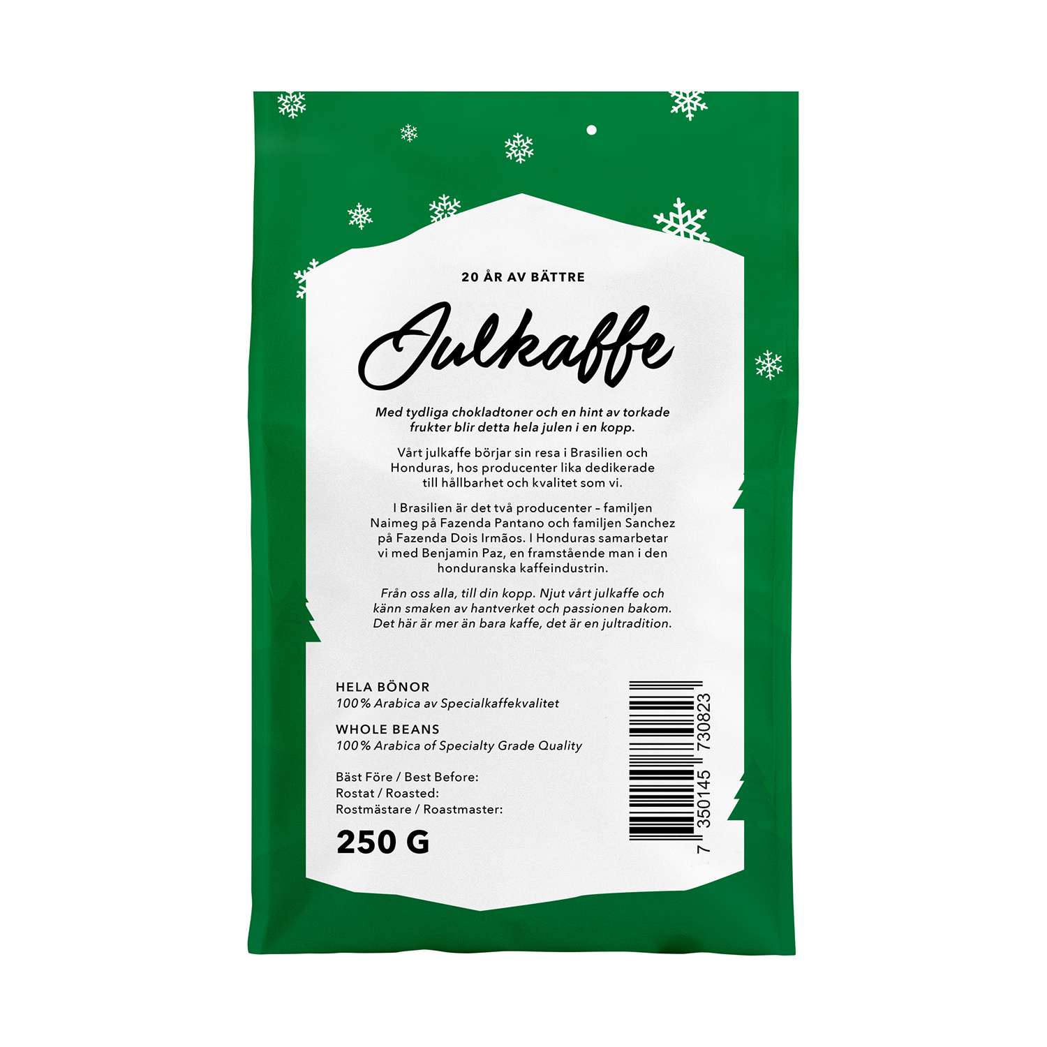 Johan & Nystrom - Christmas Coffee Filter 200g