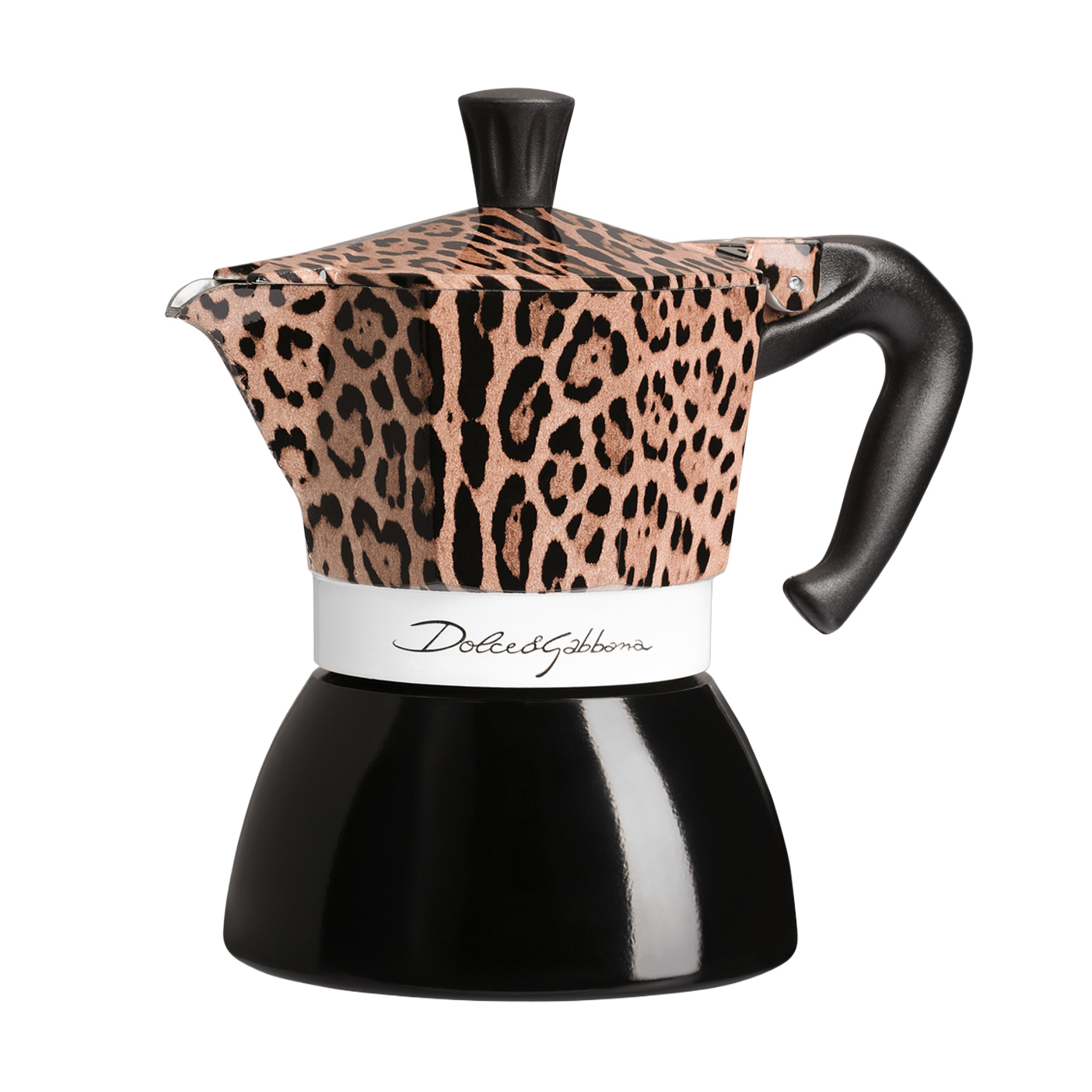 Bialetti Dolce & Gabbana - kawiarka Moka Induction Leopardo 4tz