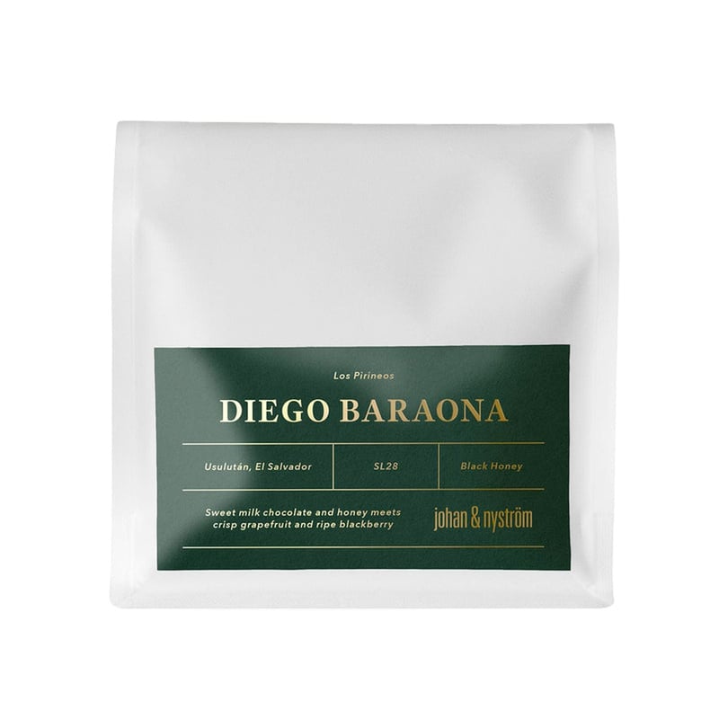 Johan & Nystrom - El Salvador Diego Baraona Black Honey Filter 200g