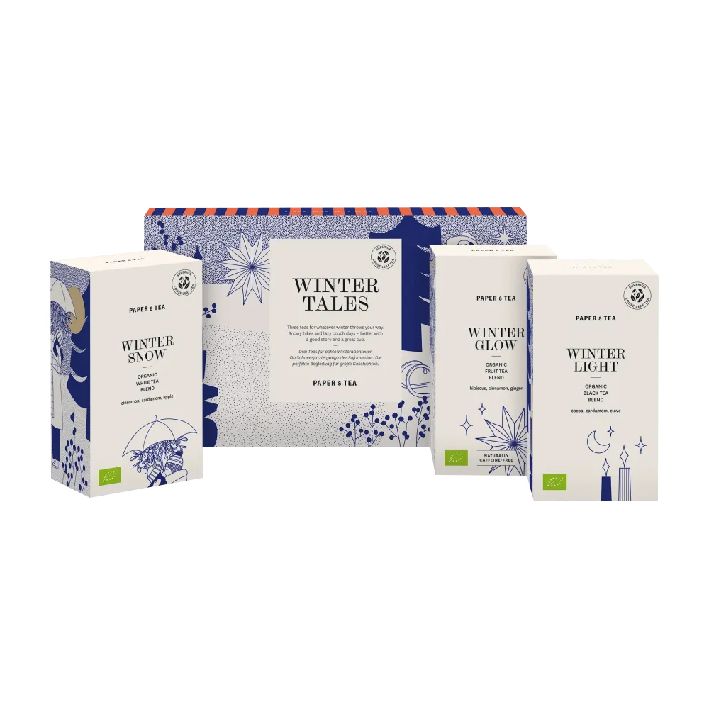 Paper & Tea - Zestaw Winter Tales - herbata sypana 270 g
