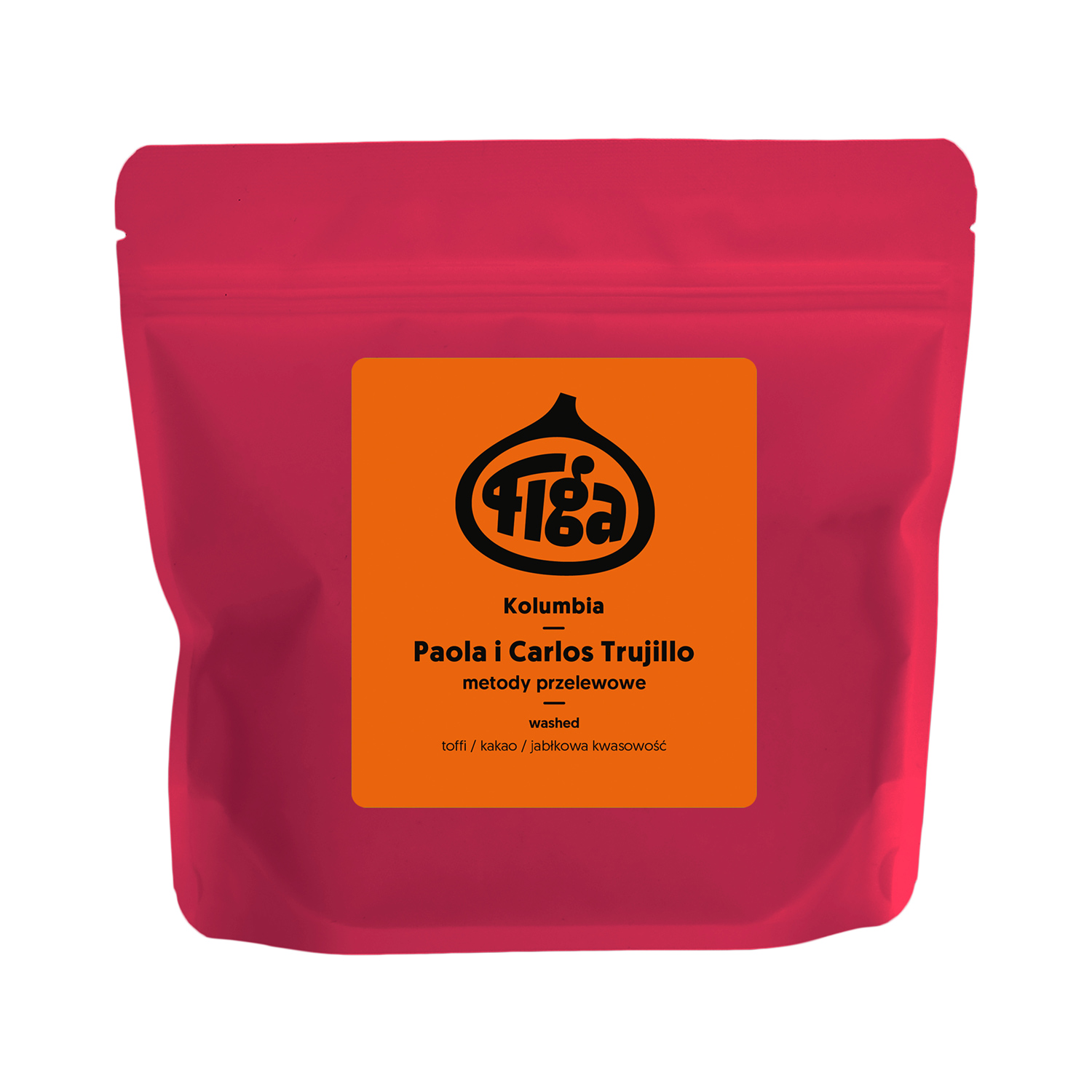 Figa Coffee - kawa ziarnista Kolumbia Paola i Carlos Trujillo Washed Filter 200 g