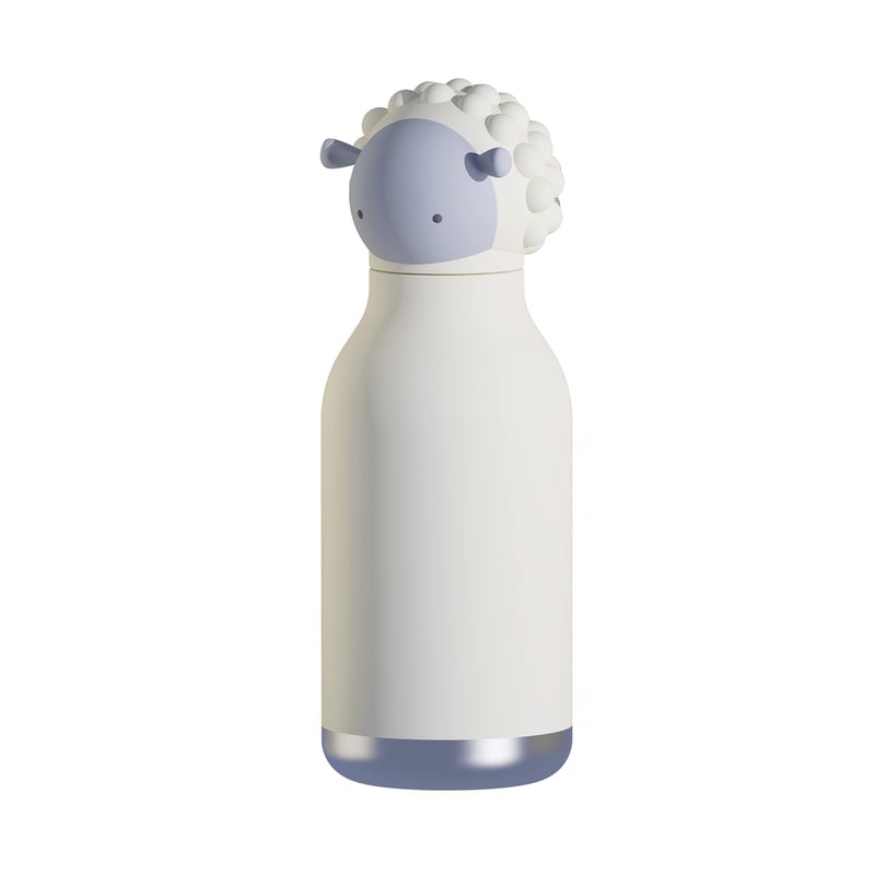 Asobu - Bestie Sheep - 460 ml Insulated Bottle with Straw