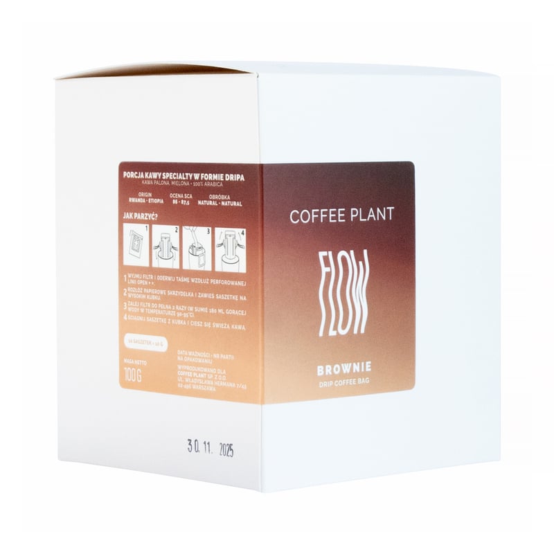 COFFEE PLANT - Flow Brownie - 10 sachets