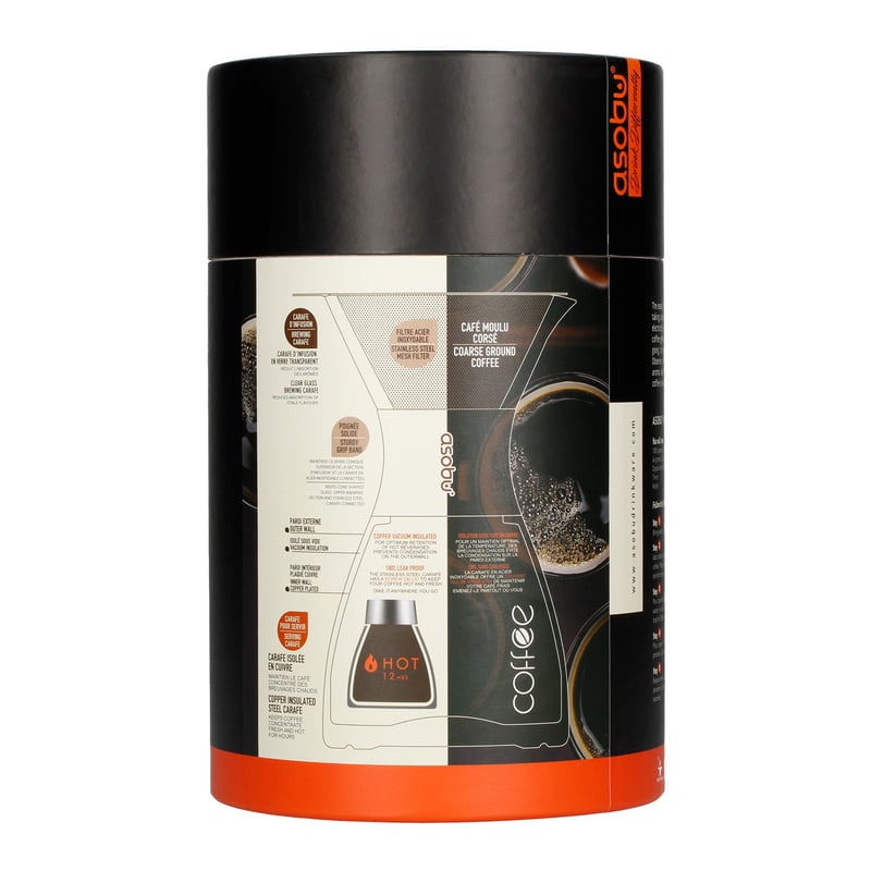 Asobu Copper Insulated Pour Over Coffee Maker