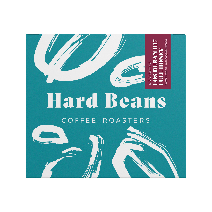 Hard Beans - kawa ziarnista Kostaryka Los Duran H17 Full Honey Filter 250 g