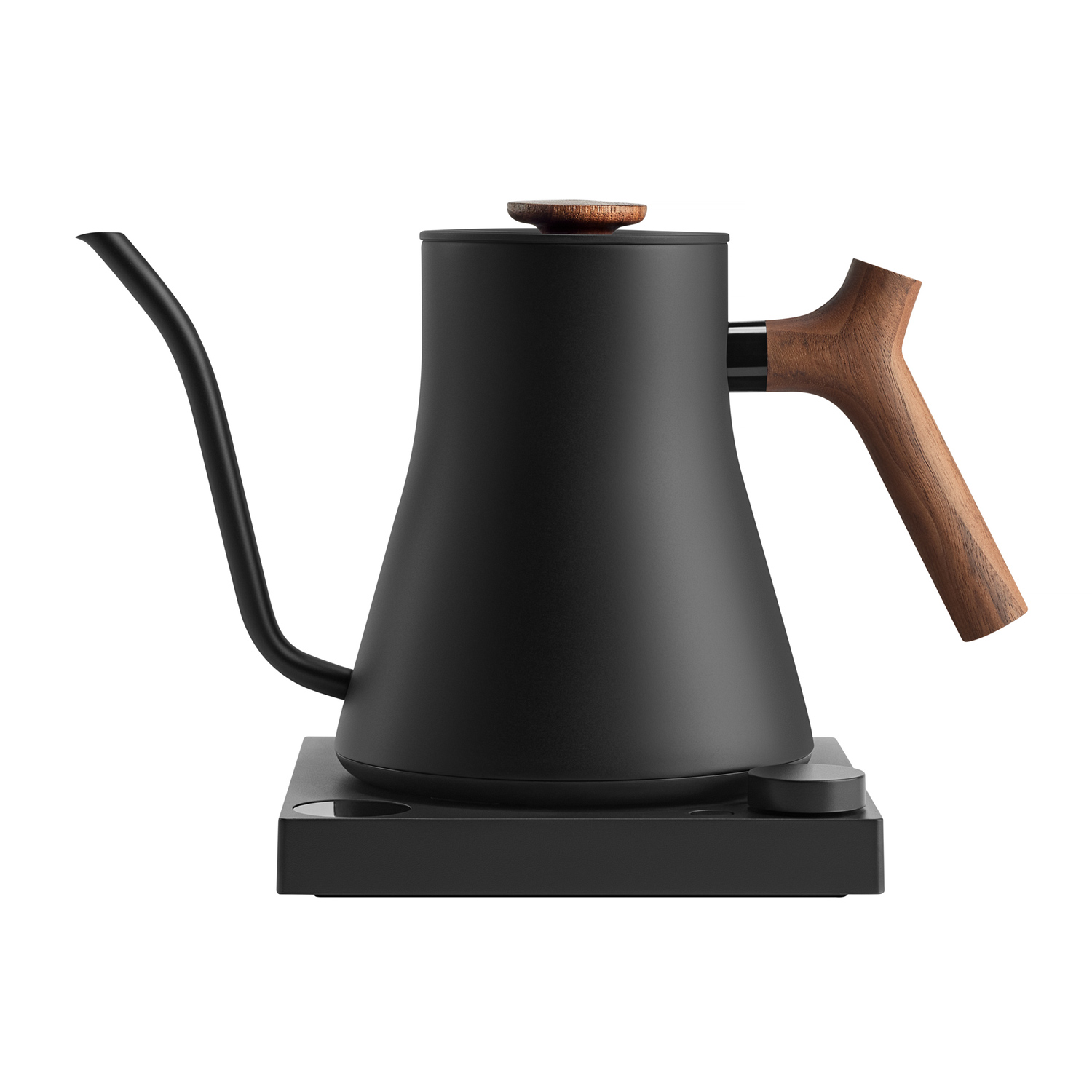 Fellow Stagg EKG PRO - Electric Pour-Over Kettle - Matte Black with walnut handle