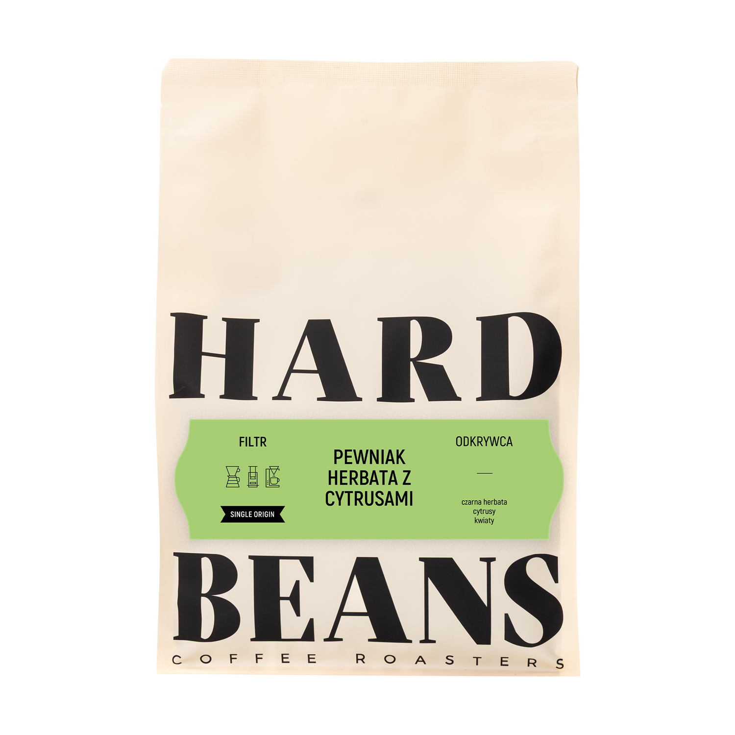 Hard Beans - Pewniak Herbata z cytrusami Filter 1 kg