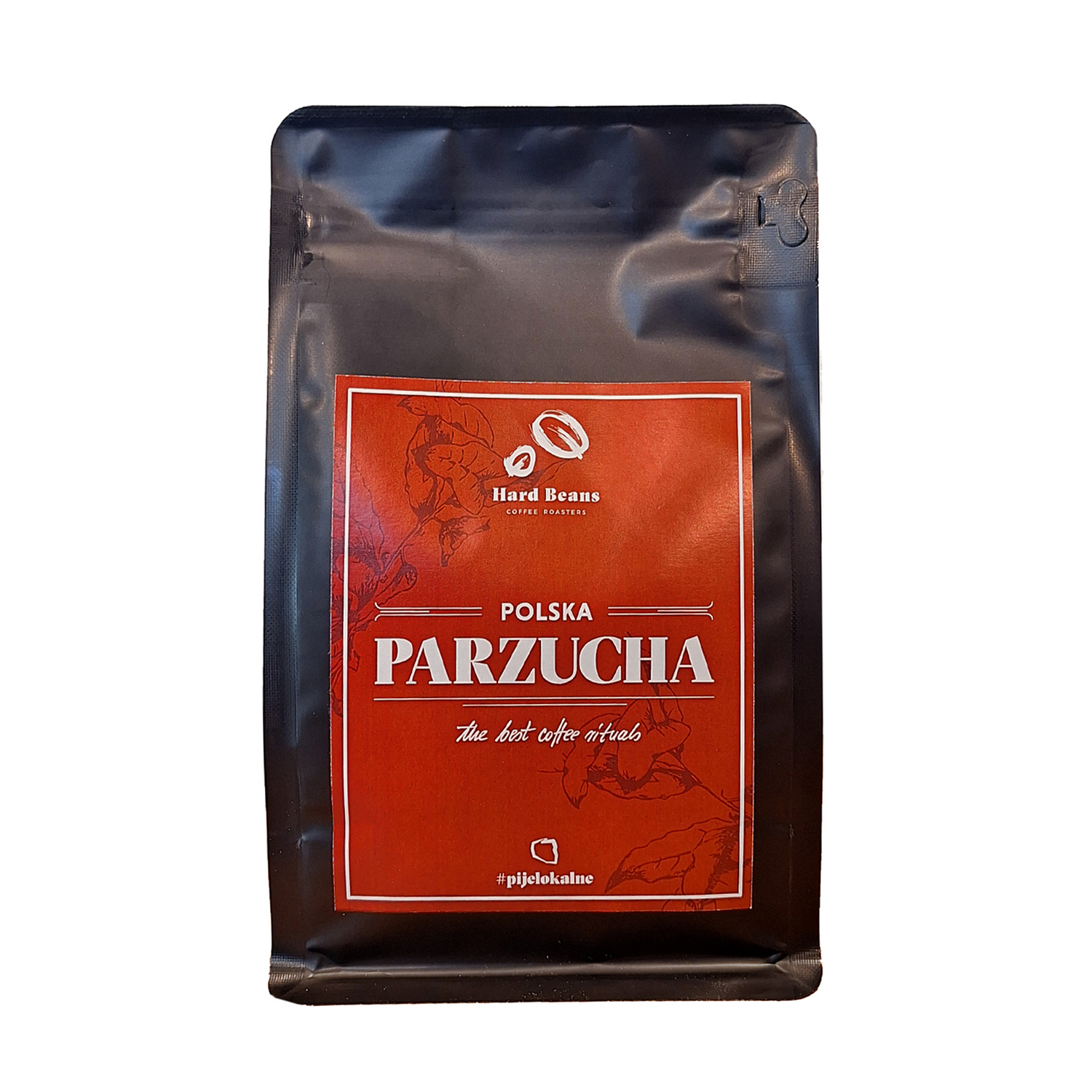 Hard Beans Polska Parzucha 250g, kawa mielona