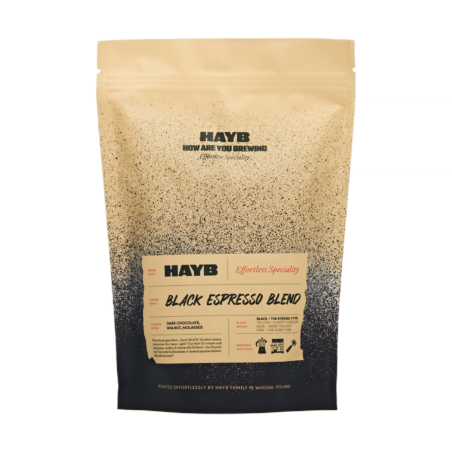 HAYB - Black Espresso Blend 250g