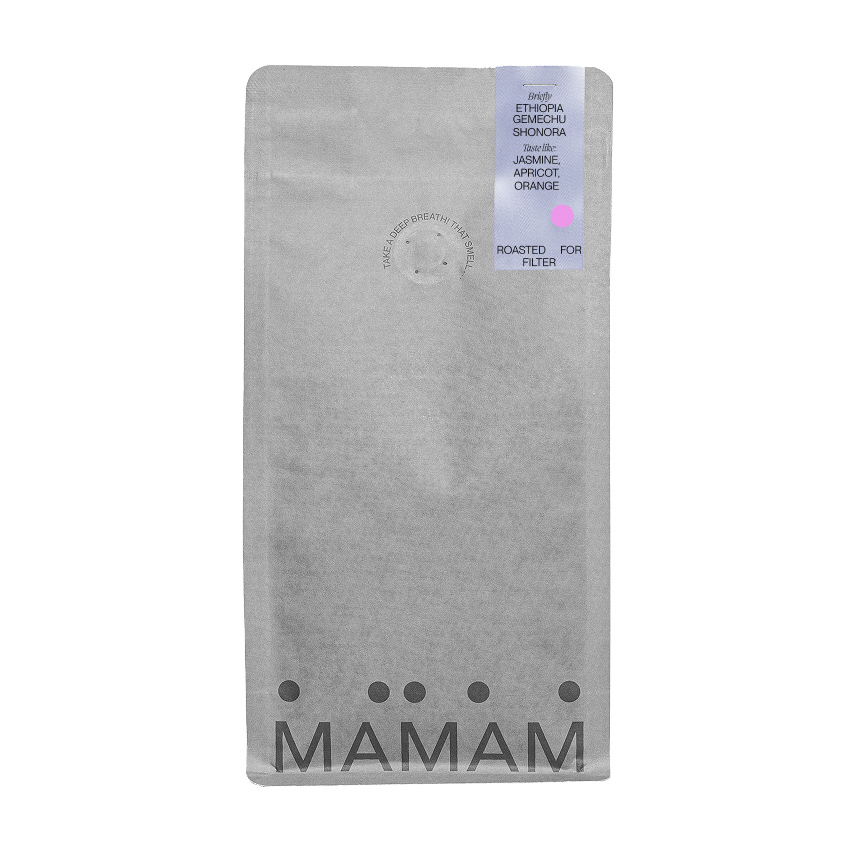 MAMAM - Ethiopia Gemeshu Shonora Natural Filter 250 g