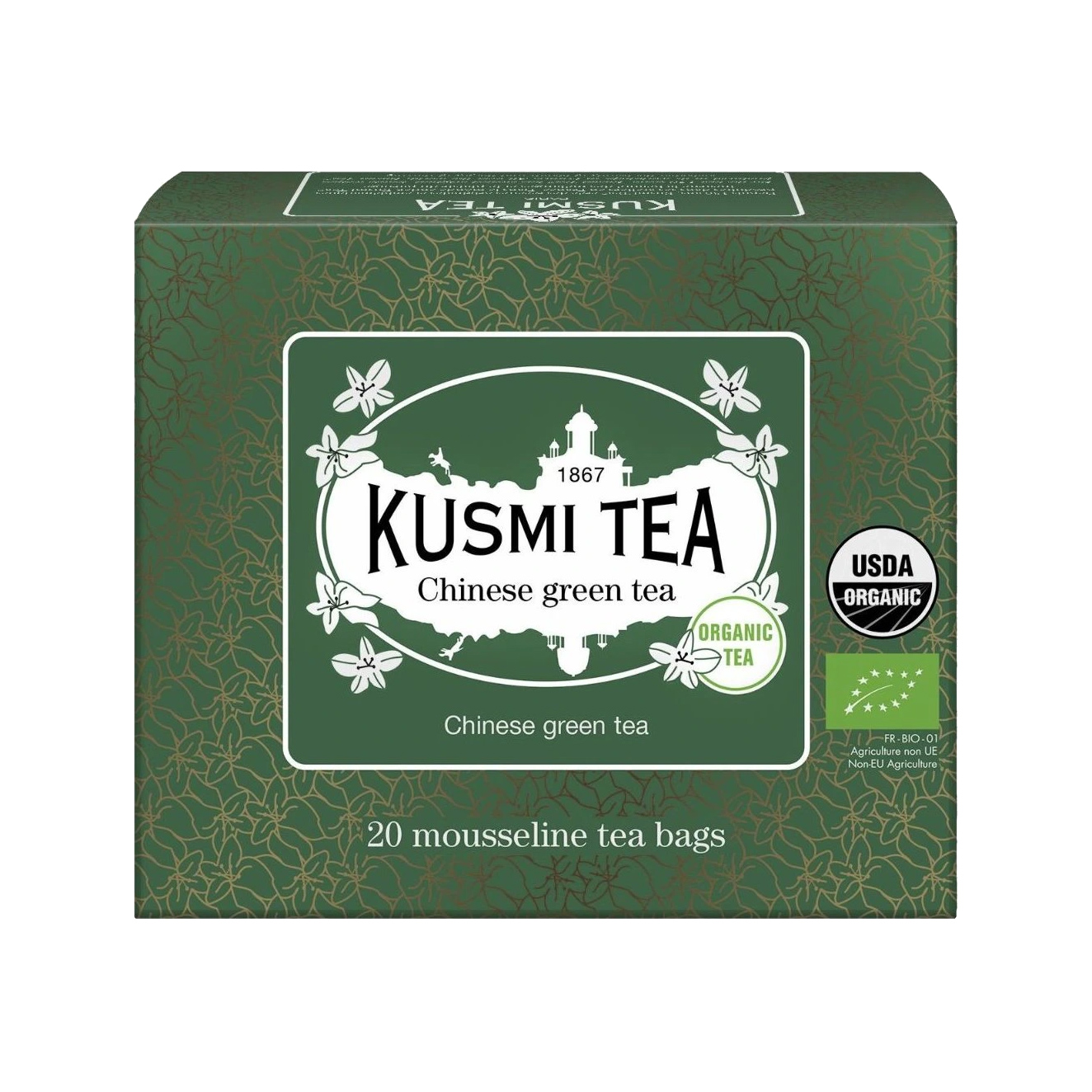 Kusmi Tea - Chinese Green Tea - 20 Tea Bags