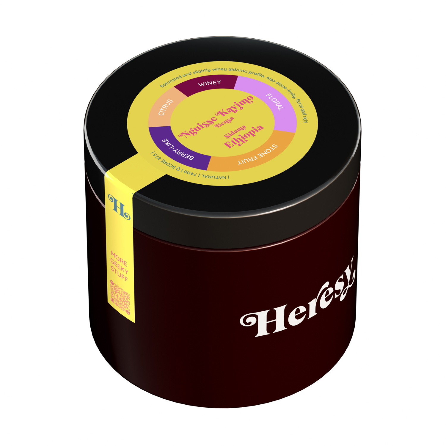 Heresy - kawa ziarnista Etiopia Nguisse Kayimo Natural Filter 252 g