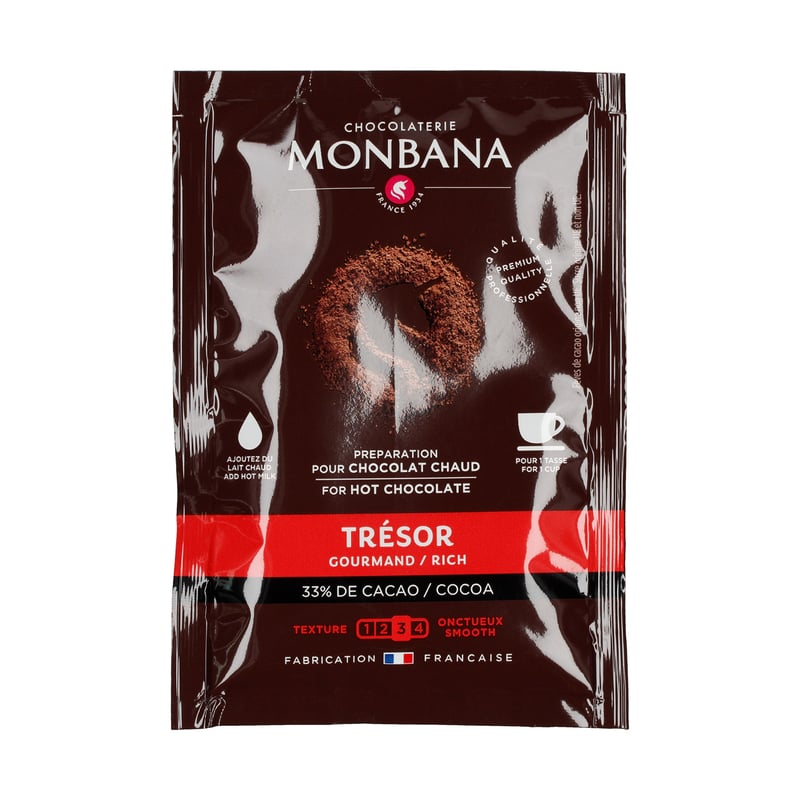 Monbana - Czekolada w proszku Tresor - Saszetka 25g