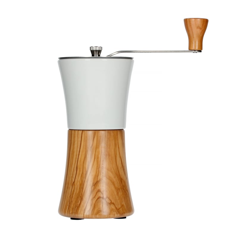 Hario - Ceramic Coffee Mill Wood N - Młynek do kawy