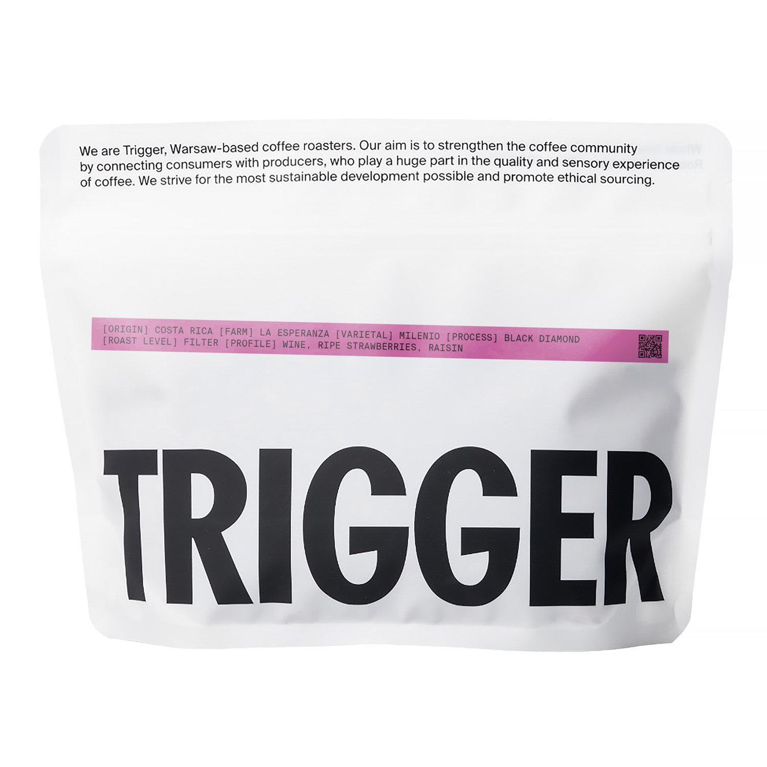 Trigger - Costa Rica La Esperanza Black Diamond Washed Filter 250g