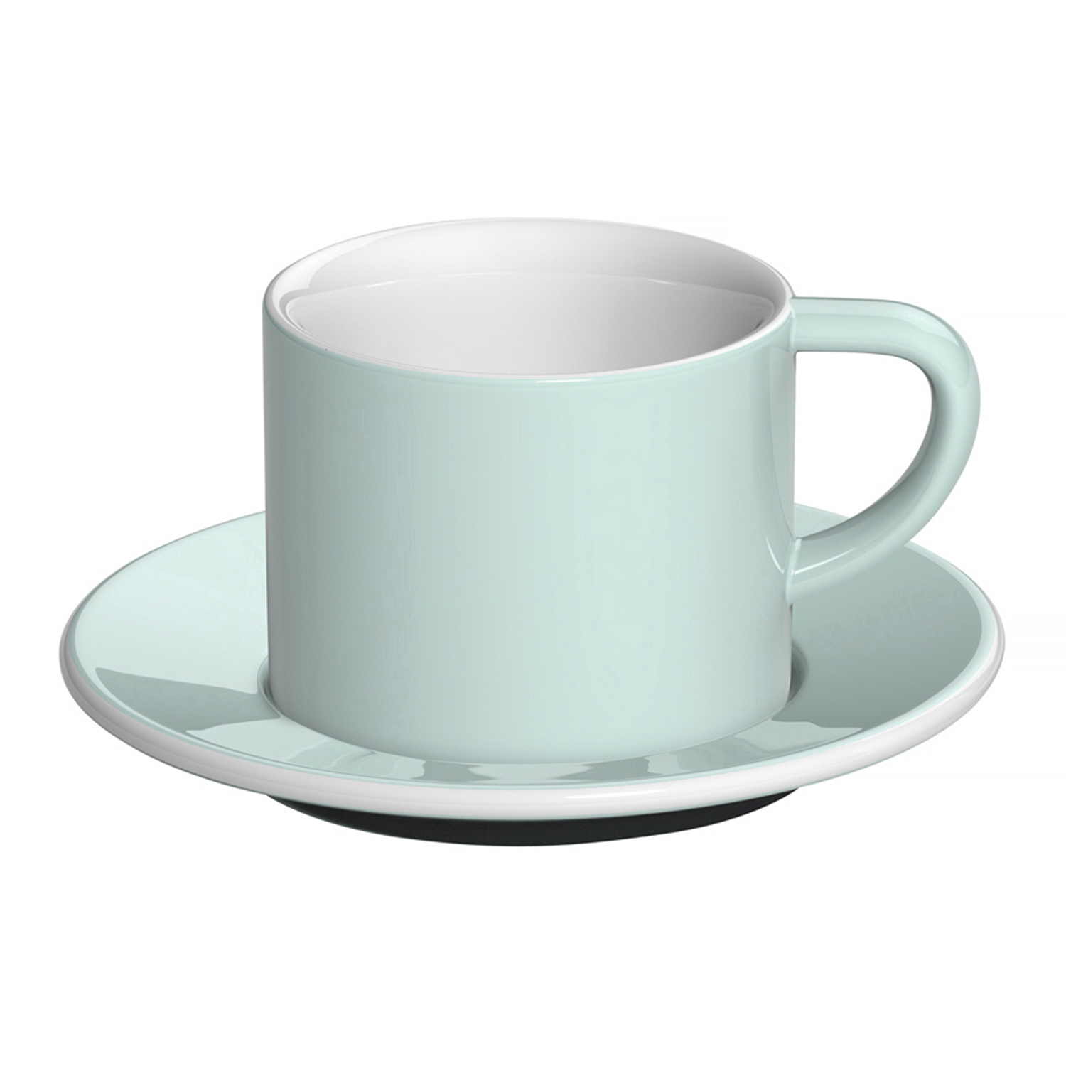 Loveramics Bond - 150 ml Cappuccino cup and saucer - River Blue