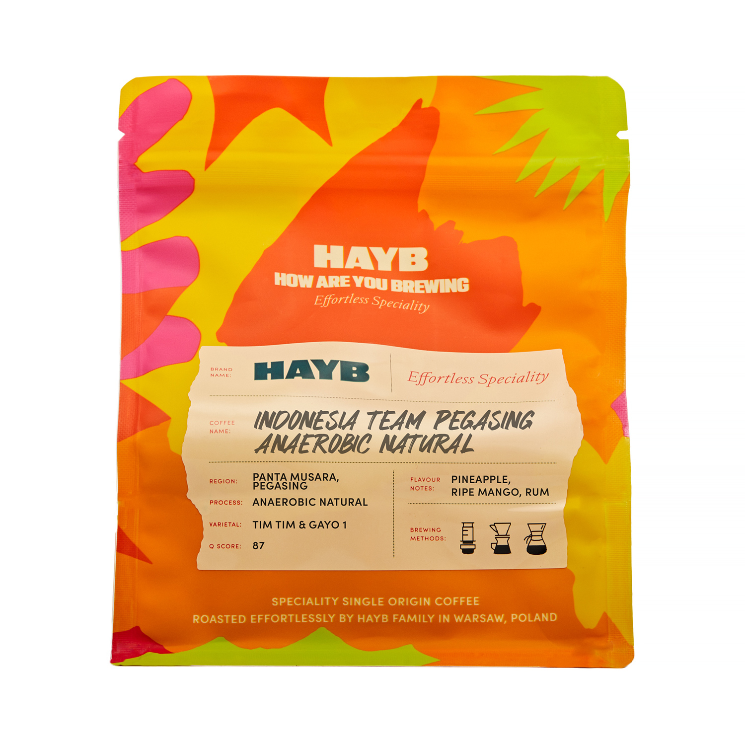 HAYB - Indonesia Team Pegasing Anaerobic Natural Filter 250g