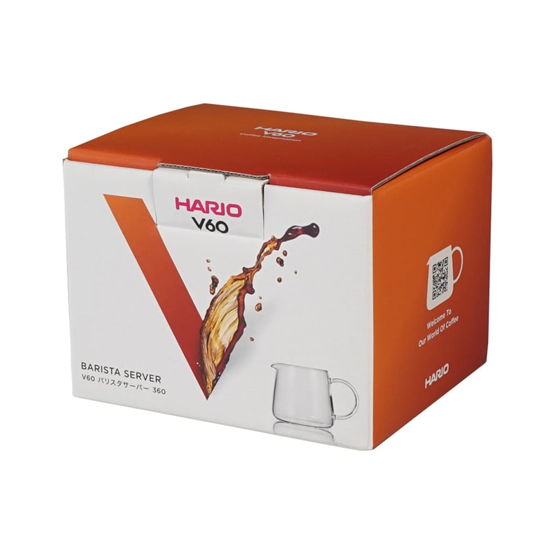 Hario - V60 Barista - Serwer szklany 360ml