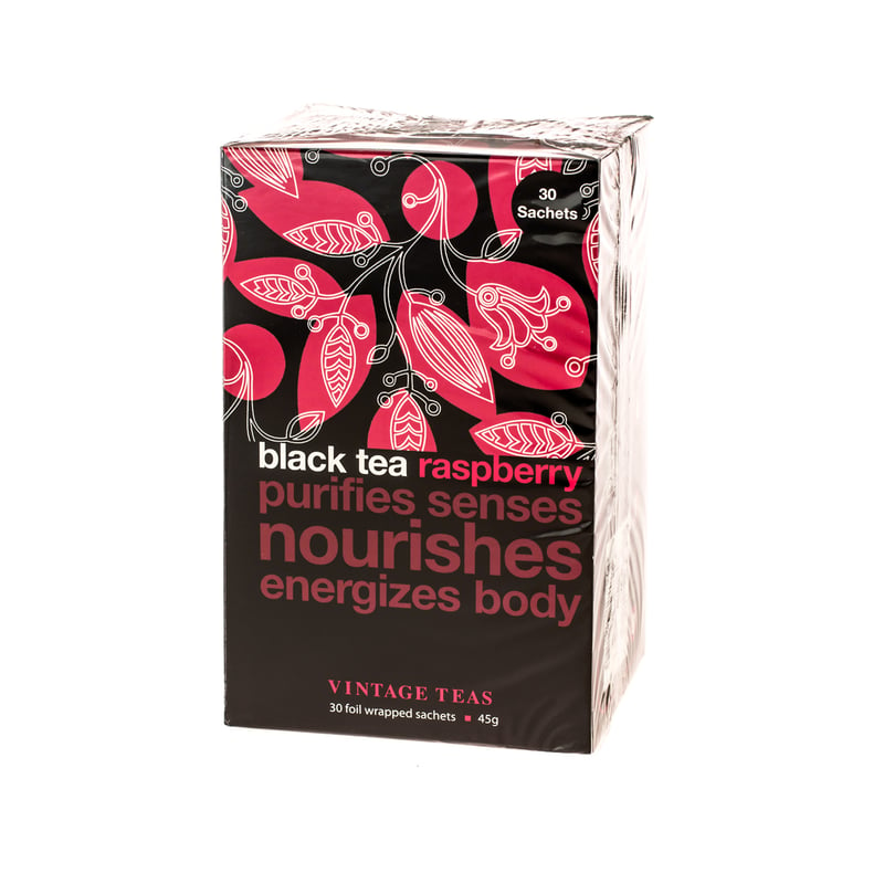 Vintage Teas Black Tea Raspberry - 30 torebek