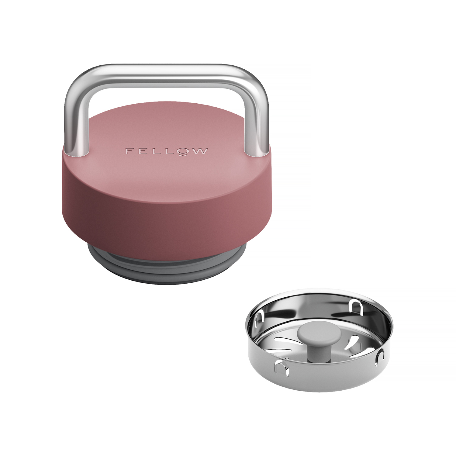 Fellow - Carter Carry Tumbler - Kubek termiczny - Pudrowy różowy 591 ml
