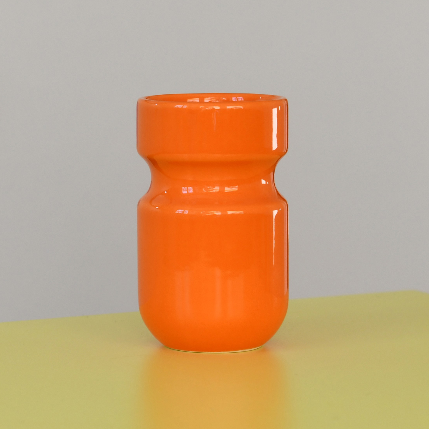 NOT.BAD x Coffeedesk - kubek ceramiczny BAD DOSE pomarańczowy 450 ml