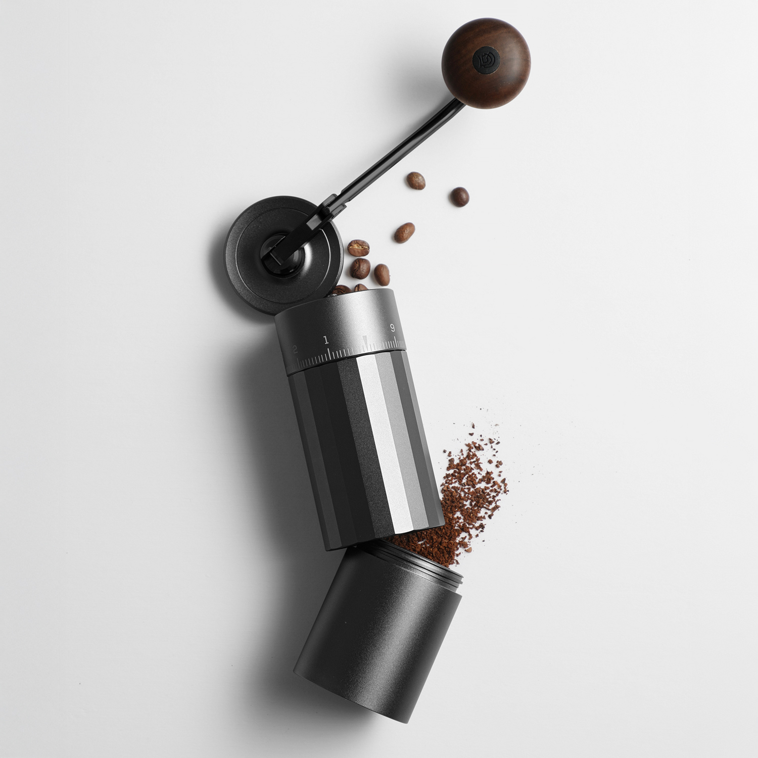 zeroHero - Z5 X-Fold - Młynek ręczny - Szary