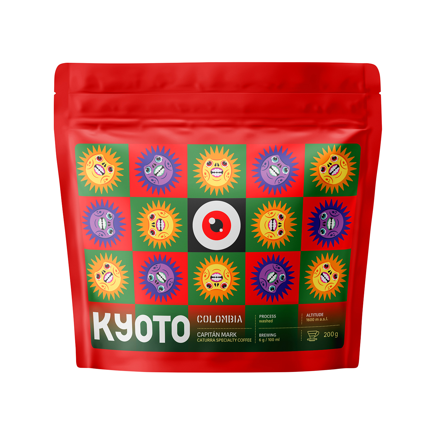 KYOTO - kawa ziarnista Kolumbia Capitan Mark Finca Milan Filter 200 g