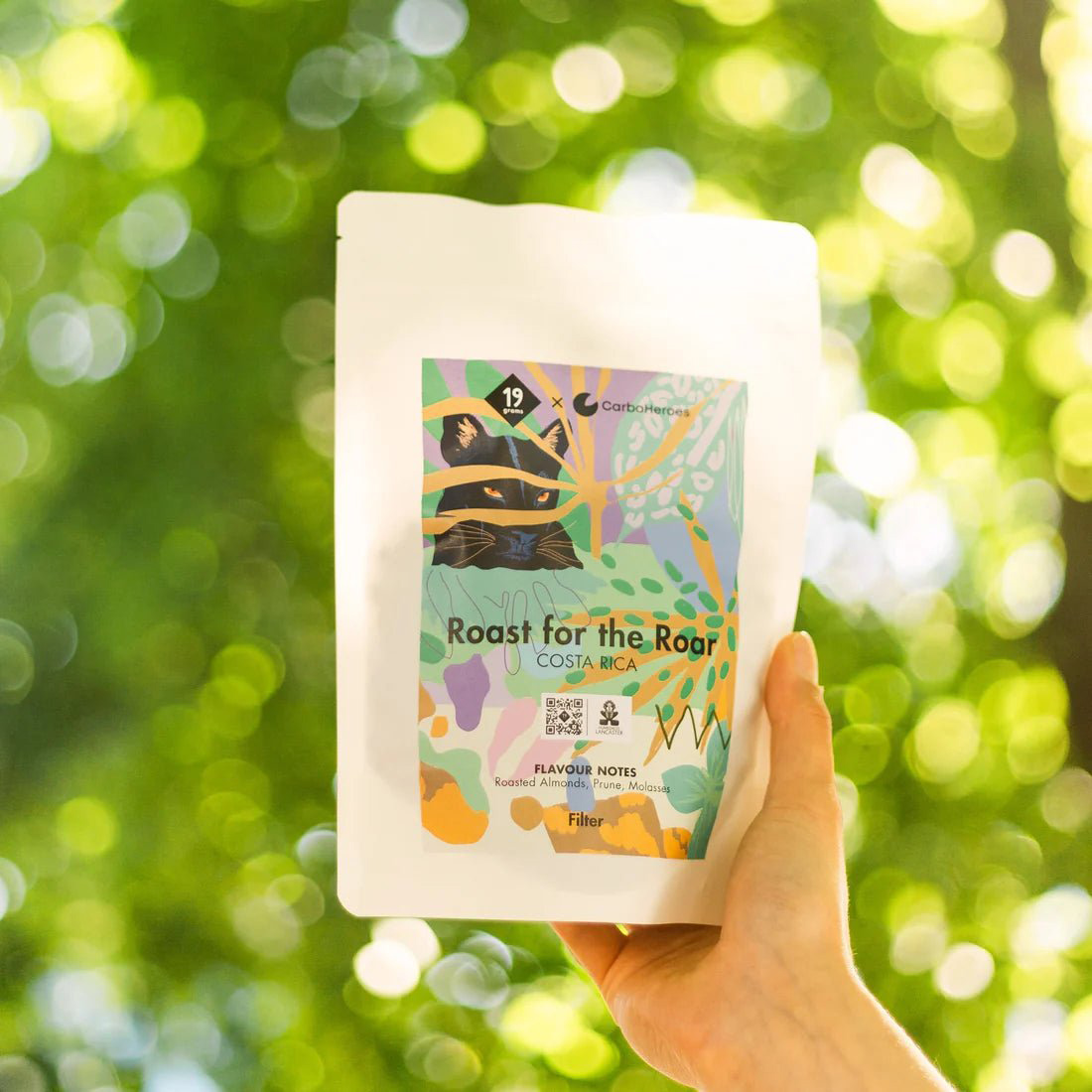 19grams - kawa ziarnista Kostaryka Roast for the Roar Washed Filter 250 g