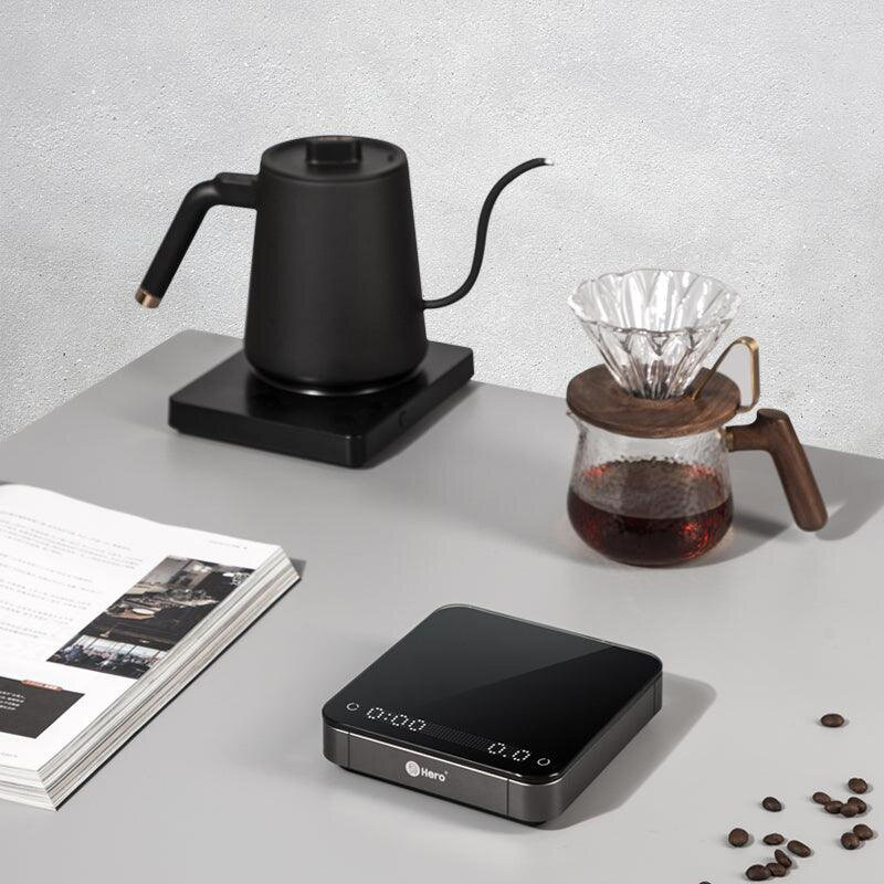 zeroHero - Waga do kawy Smart Coffee Scale 3.0 czarna