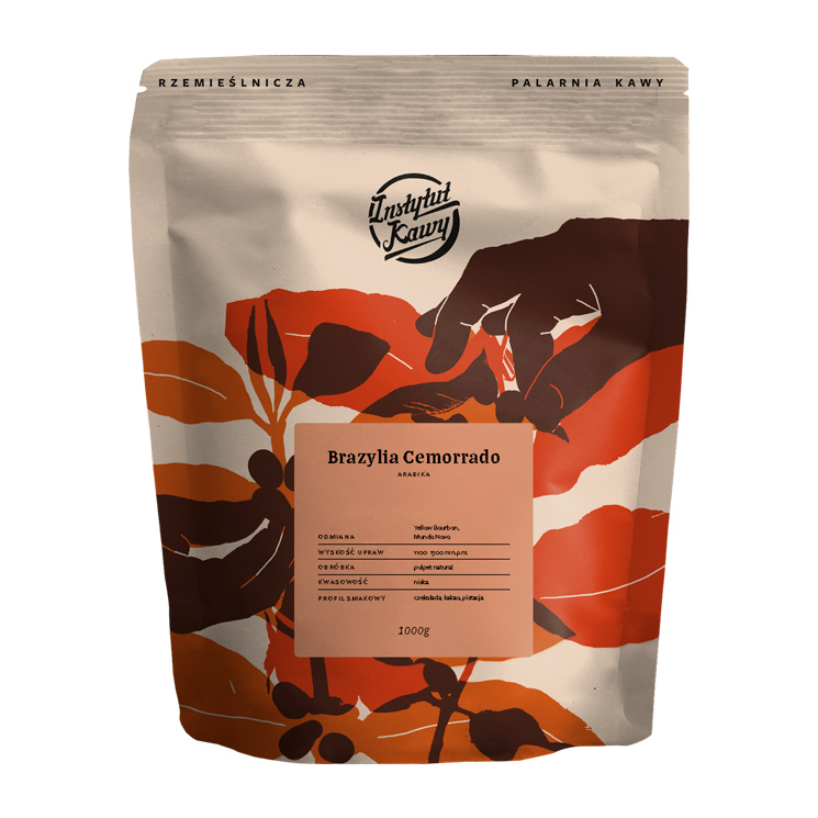 Instytut Kawy - Brazil Cemorrado Natural Espresso 1 kg