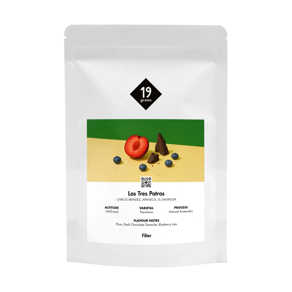 19grams - El Salvador Los Tres Potros Pacamara Anaerobic Natural Filter 250g
