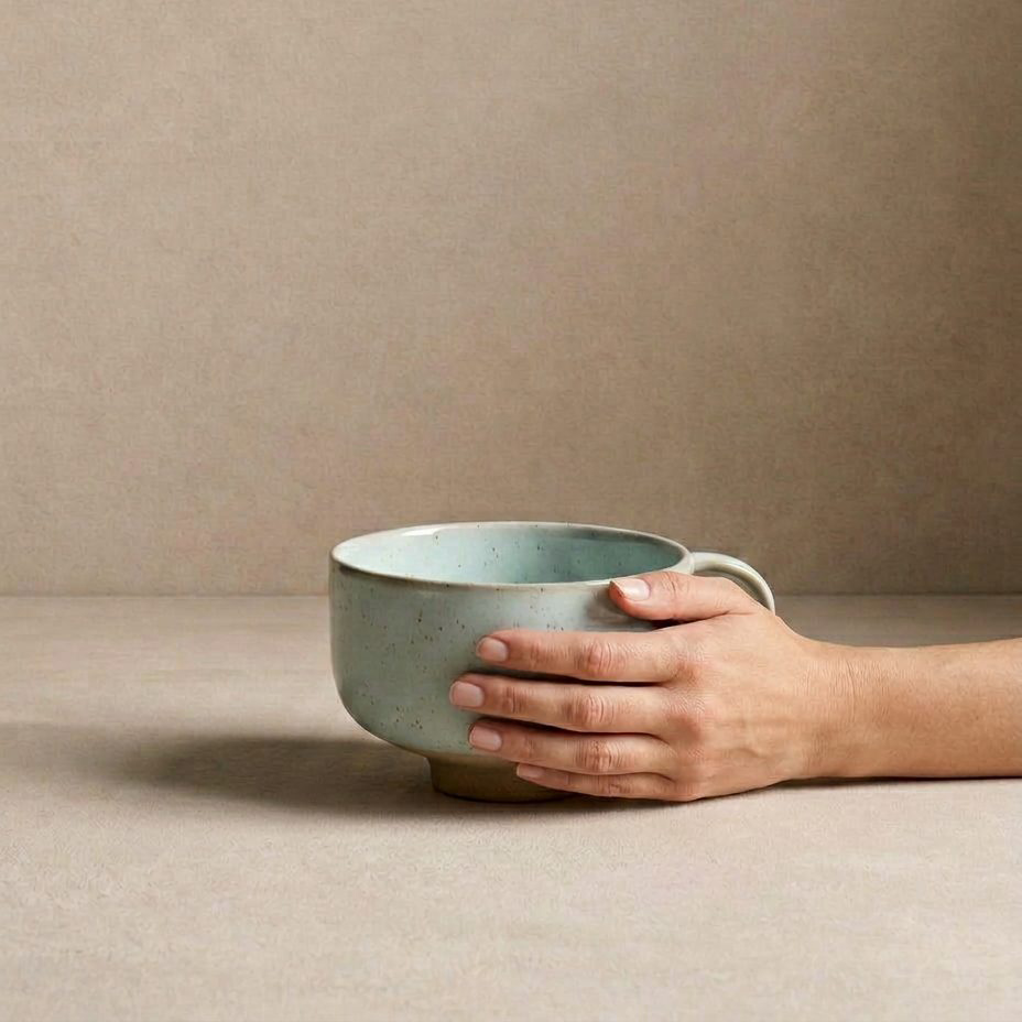 Egg Back Home - Minted Stoneware Dog Mom Mug 300 ml 