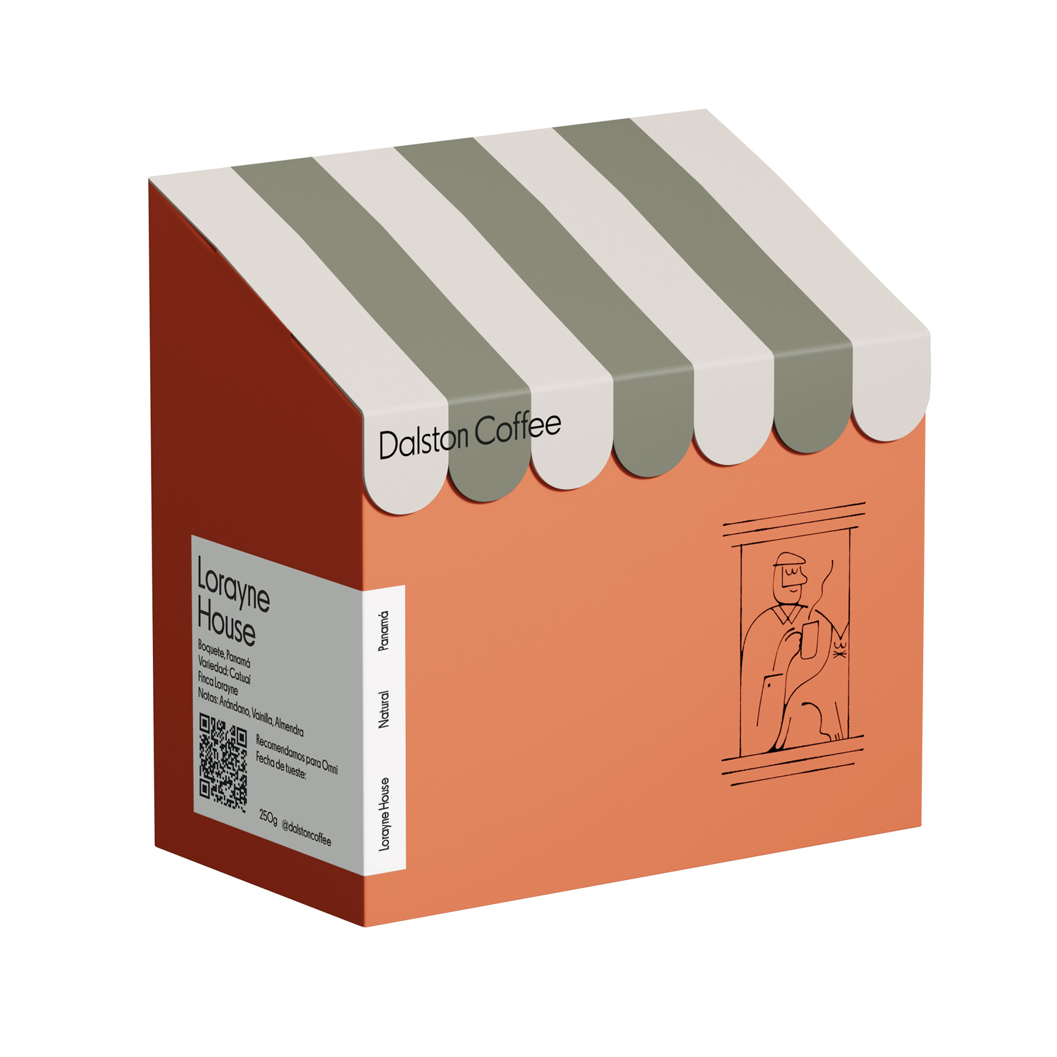 Dalston Coffee - kawa ziarnista Panama Lorayne Natural Omniroast 250 g